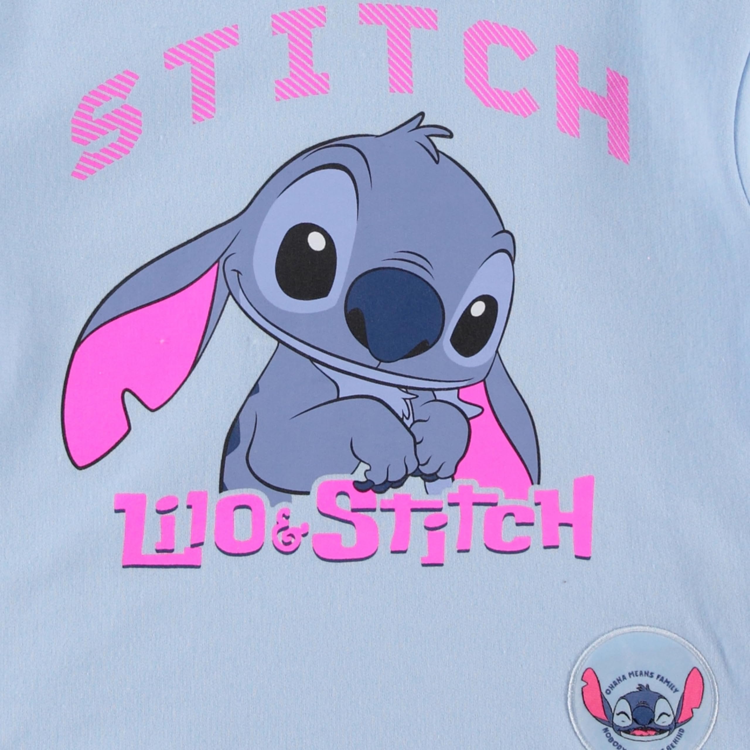 Disney Lilo & Stitch Clothing Set, Sweatshirt Hoodie and Jogger, 2-Piece Outfit Set - Girls Sizes 4-16 Mint