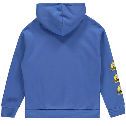 SpongeBob SquarePants Boys Pullover Hoodie - Little and Big Boys Sizes 4-20 Blue