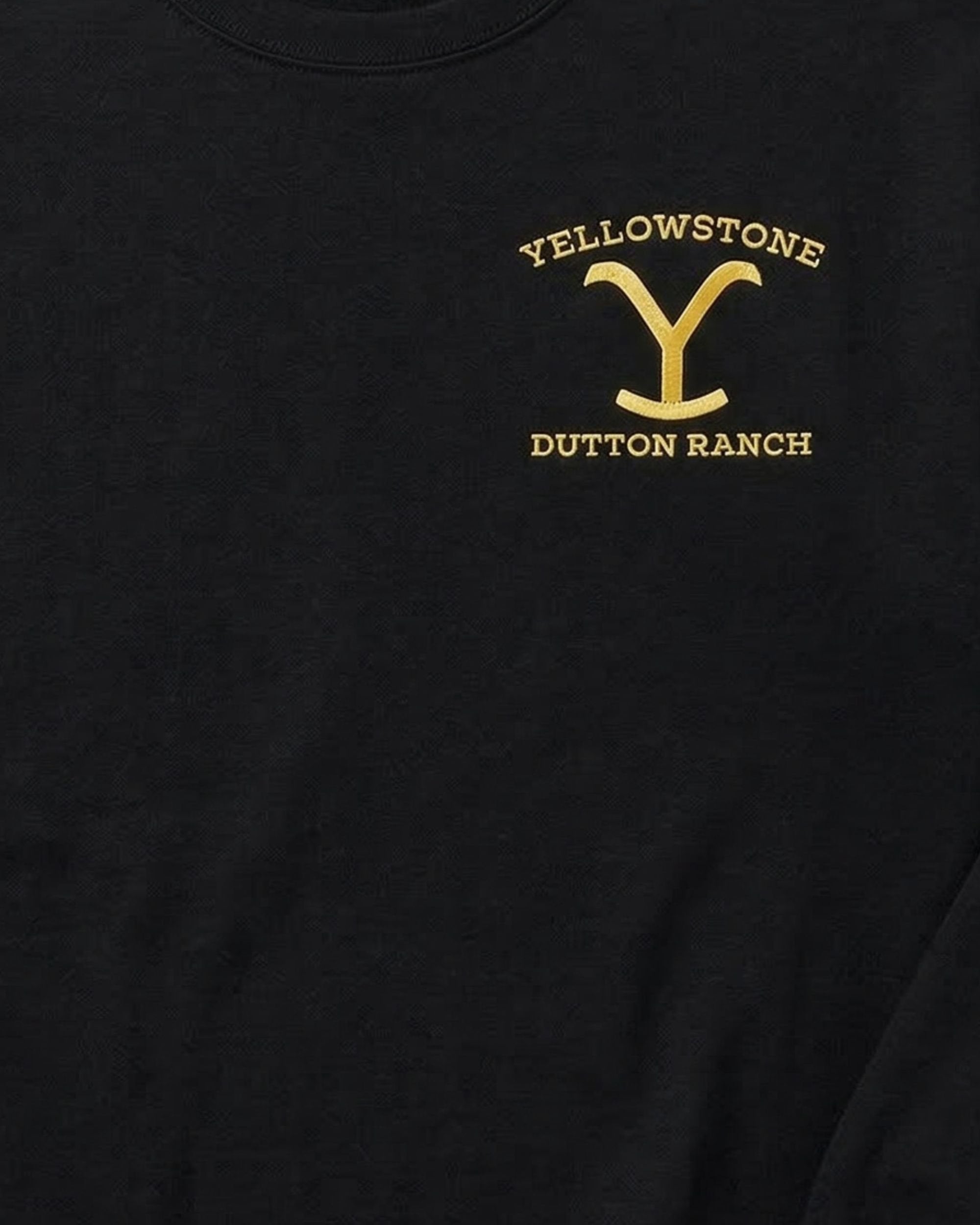 Yellowstone Dutton Ranch Adult Sweatshirt Embroidered Western Graphic Fleece Pullover Hoodie Unisex