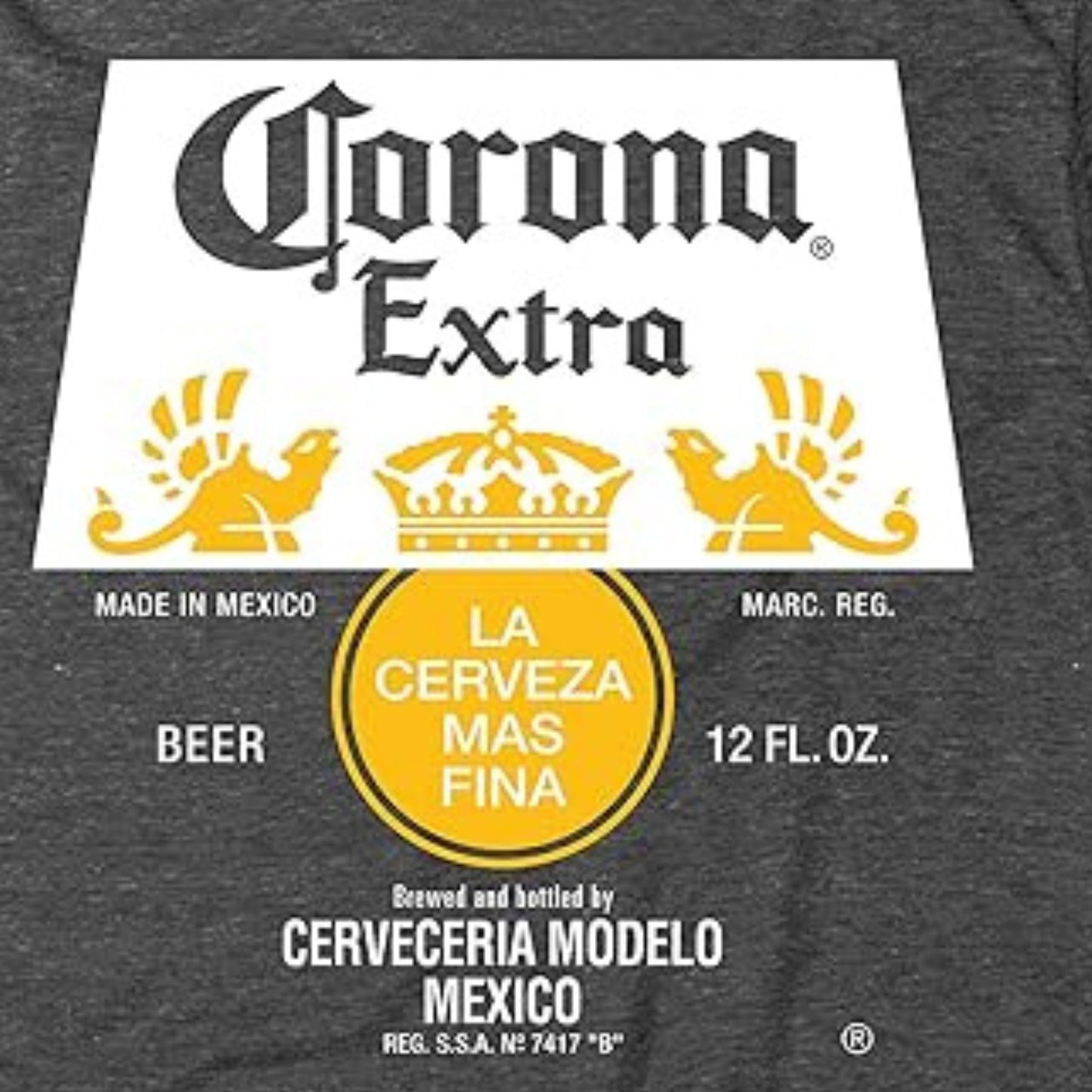 Men's Corona LA Cerveza MAS FINA T-Shirt