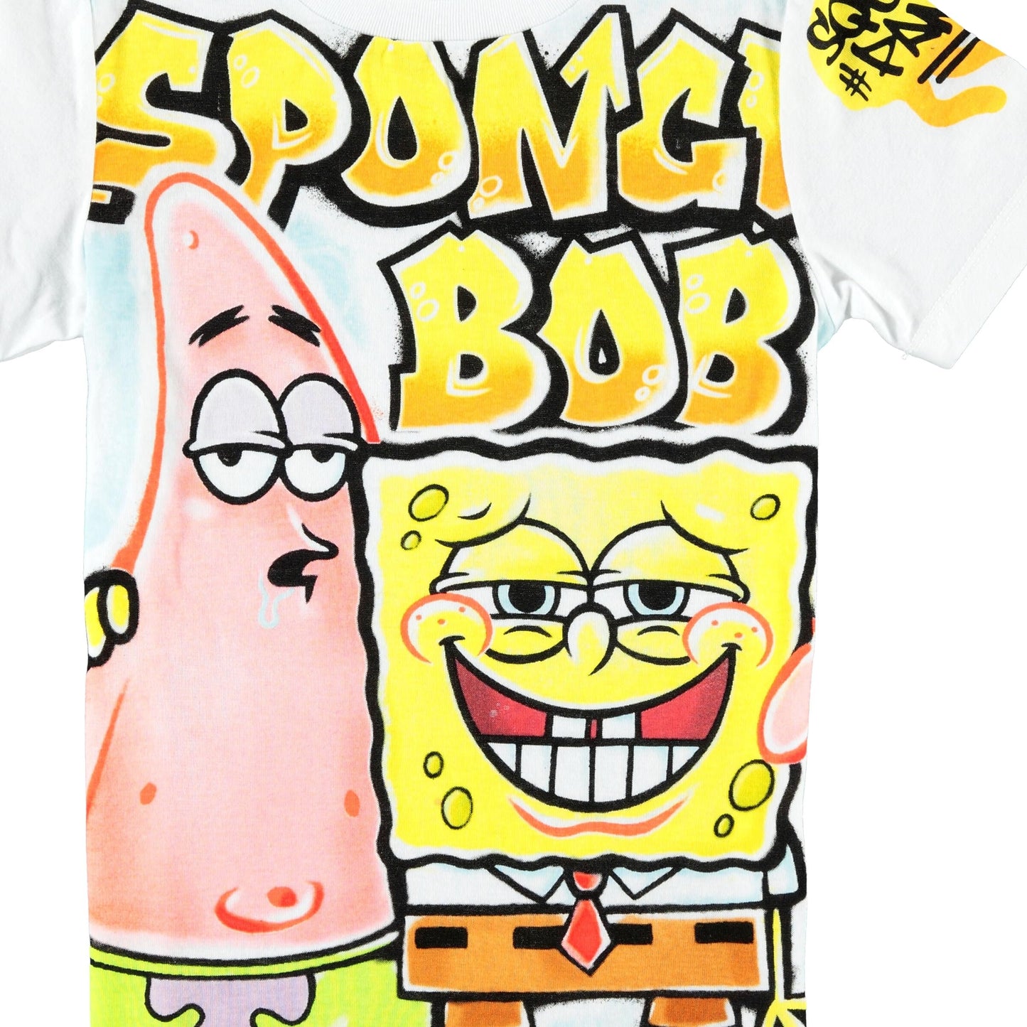 SpongeBob SquarePants Boys Short Sleeve T-Shirt - Spongebob, Patrick, Squidward, Mr Krabs - Nickelodeon - Boys Sizes 4-20