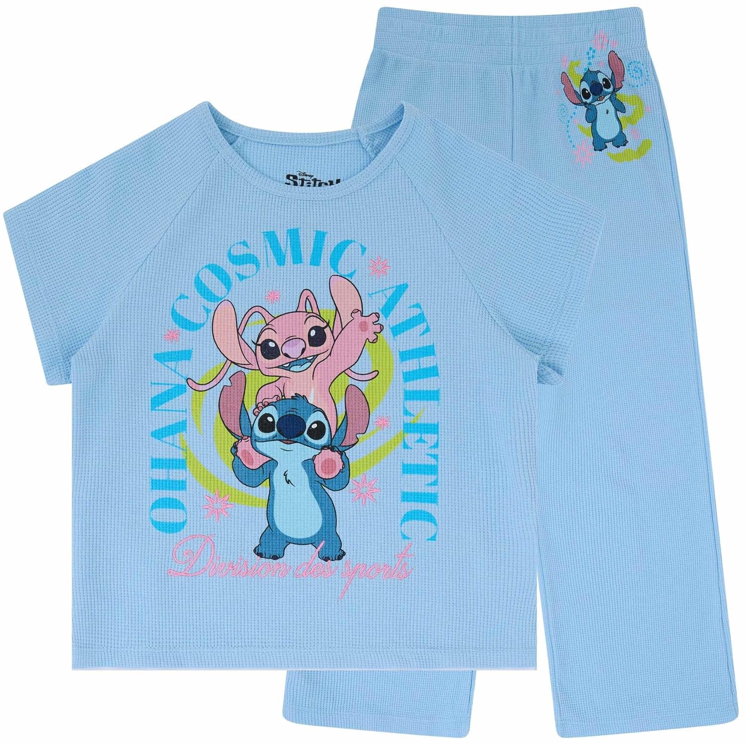 Disney Lilo & Stitch Girls Shirt & Pants Outfit Set, Sizes 4-16