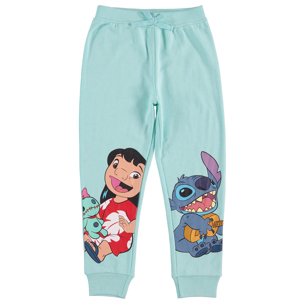 Disney Girls Lilo & Stitch Clothing Set - Stitch Sweatshirt Hoodie and Jogger - 2-Piece Outfit Set - Sizes 4-16