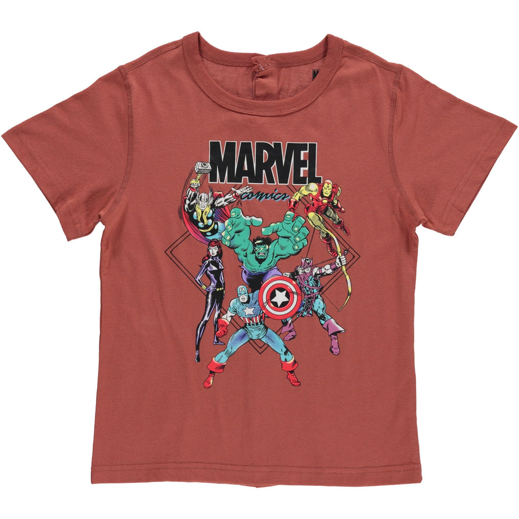 Marvel Boys Comic Avengers Adaptive T-Shirt & Cargo Sweatpants Set, Super Heros Clothing Little and Big Boys Sizes