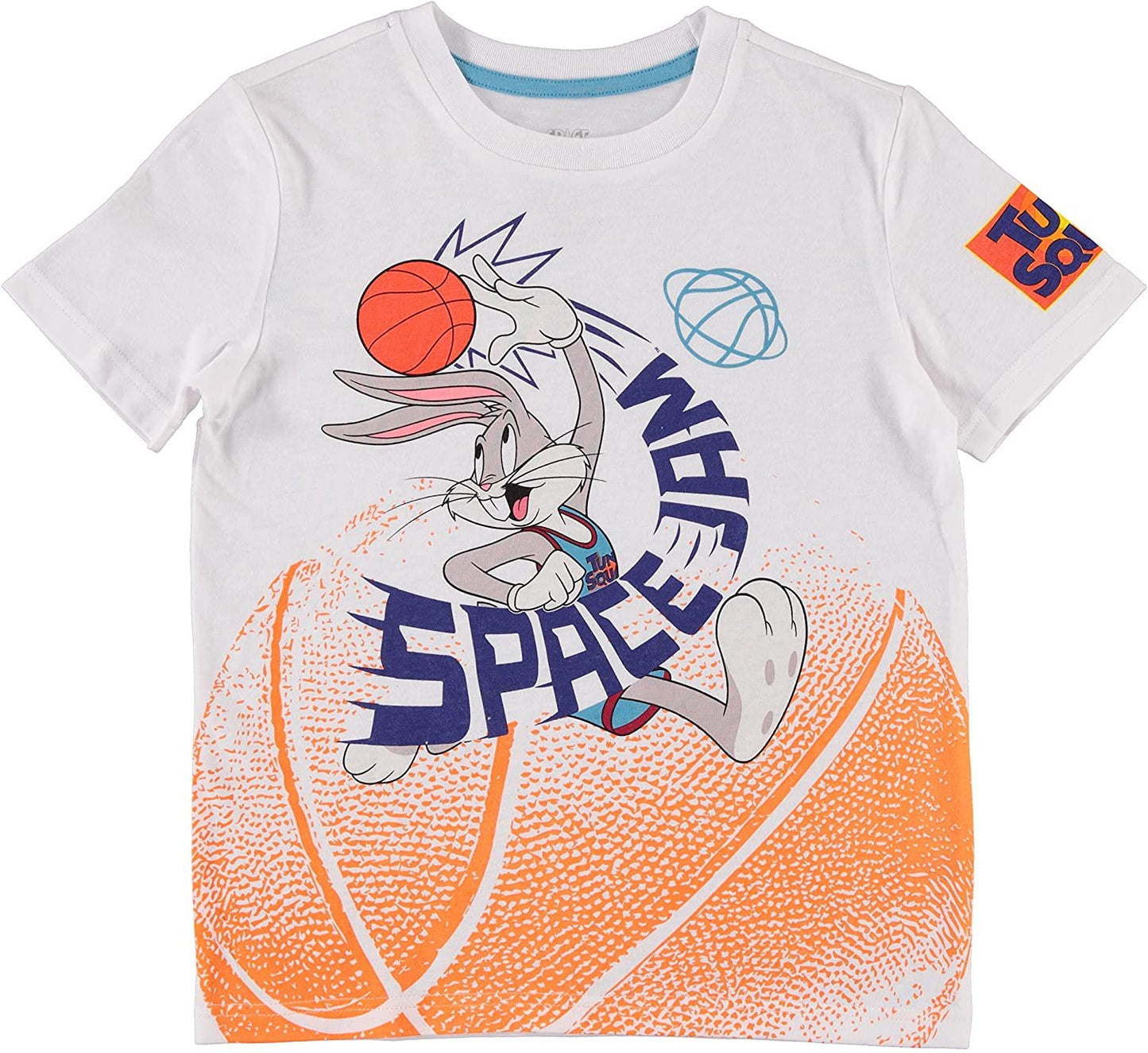 Boy's Space Jam Shorts and T-Shirt Set - Space Jam Boys Basketball Clothing set