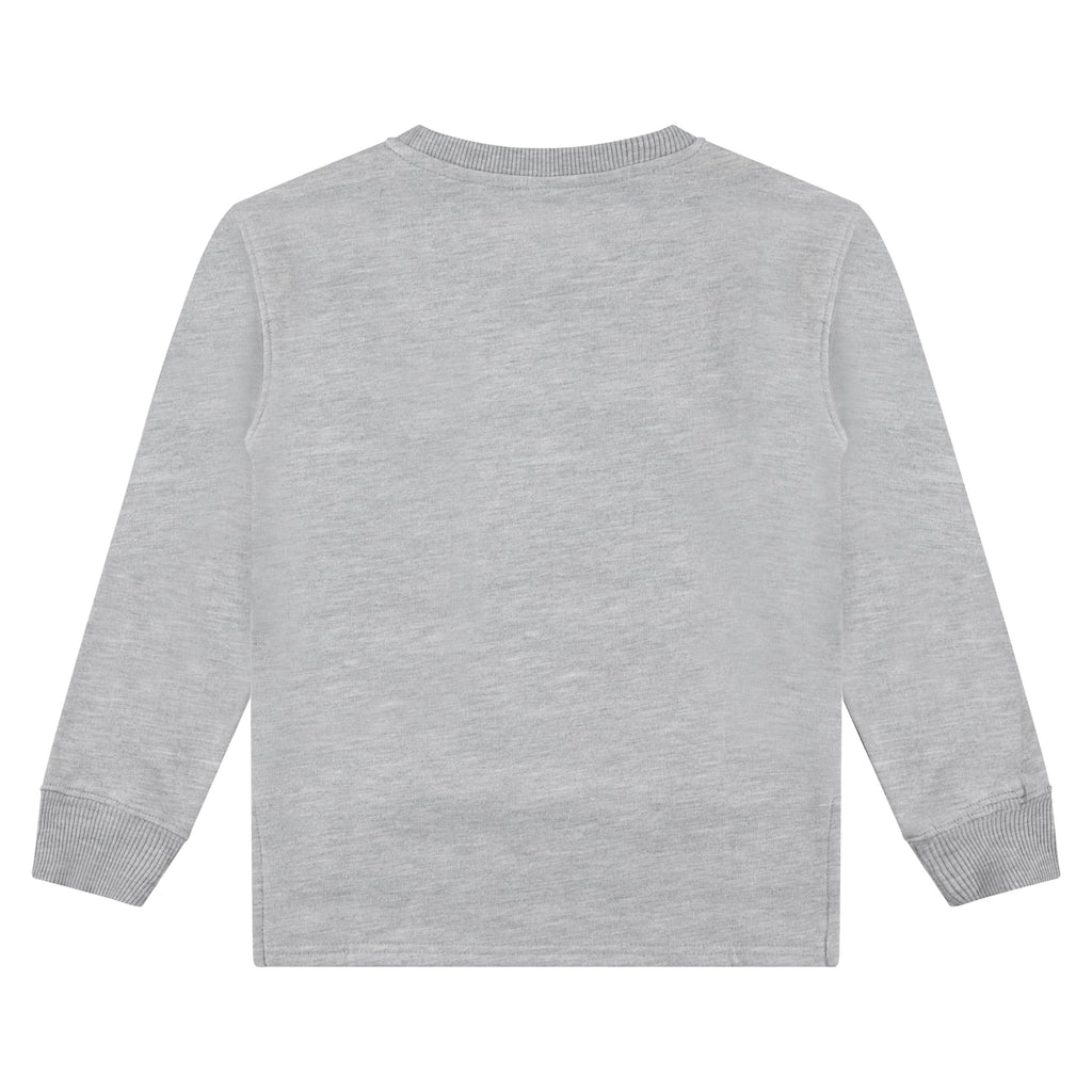 Minnie Mouse Girls Sweatshirt -Jumbo Print and Embroidery Minnie Mouse Sweater- Sizes 4-16