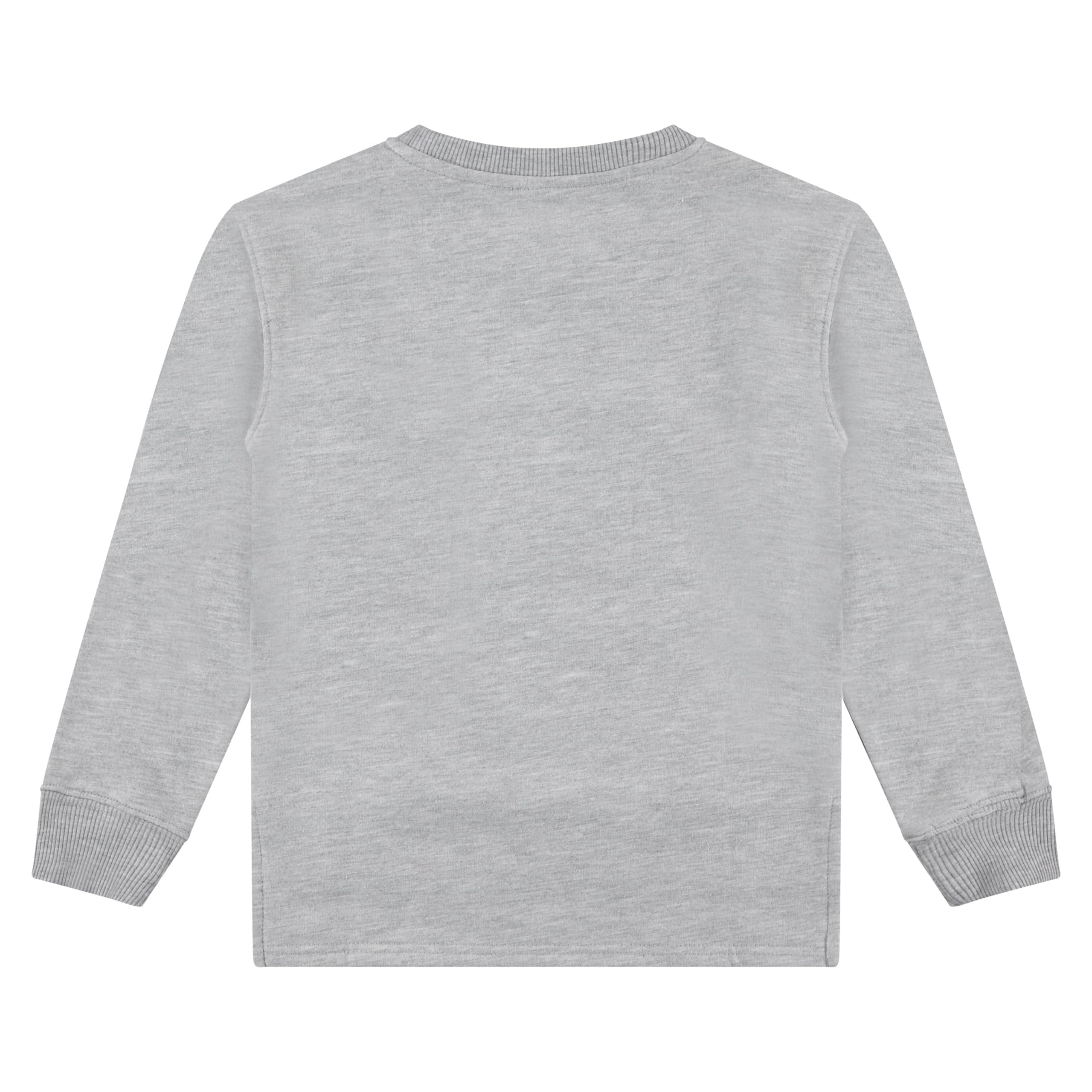 Minnie Mouse Girls Sweatshirt -Jumbo Print and Embroidery Minnie Mouse Sweater- Sizes 4-16