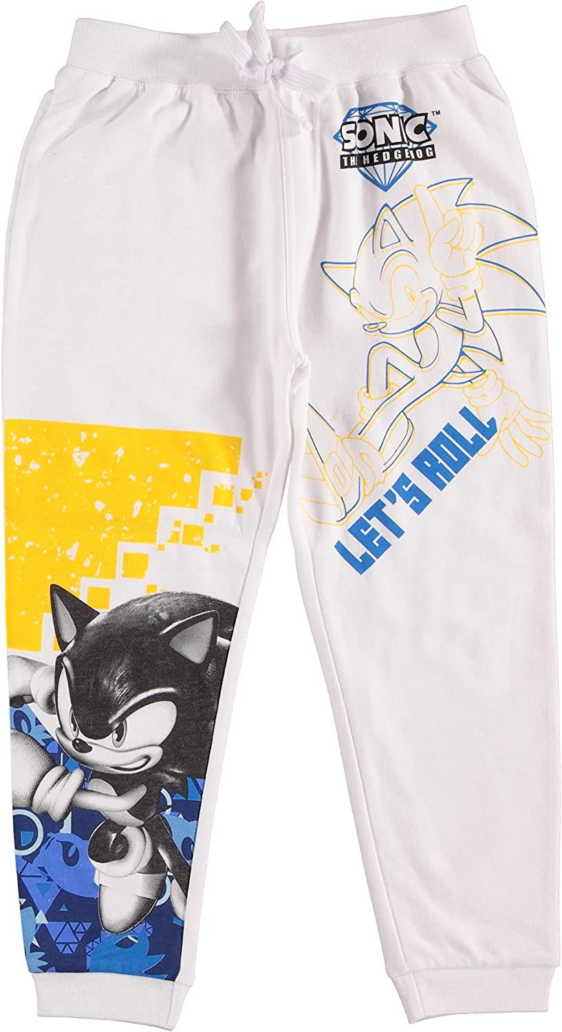 FREEZE Boys Sonic Hoodie and Jogger Sweatpants - Sonic The Hedgehog Boys 2-Piece Outfit Set sizes 4-16