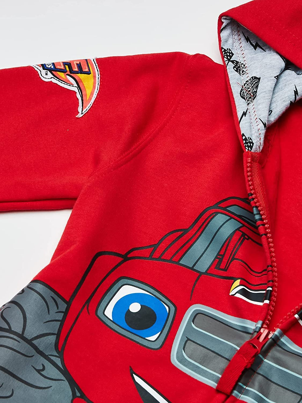 Nickelodeon Boys' Toddler Monster Machines Lets Blaze Hoodie