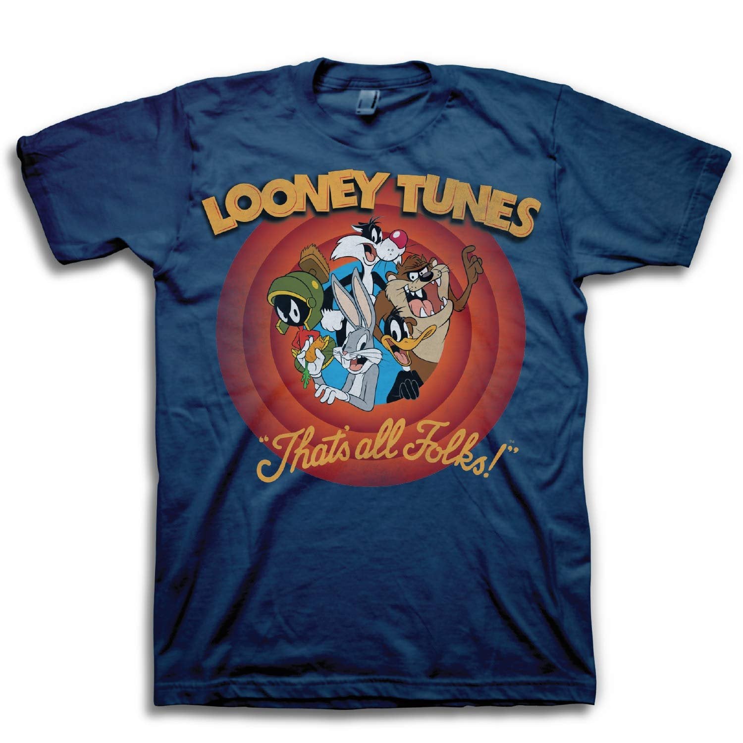 Looney Tunes Men's Short Sleeve Graphic T-Shirt- Sizes S-2XL