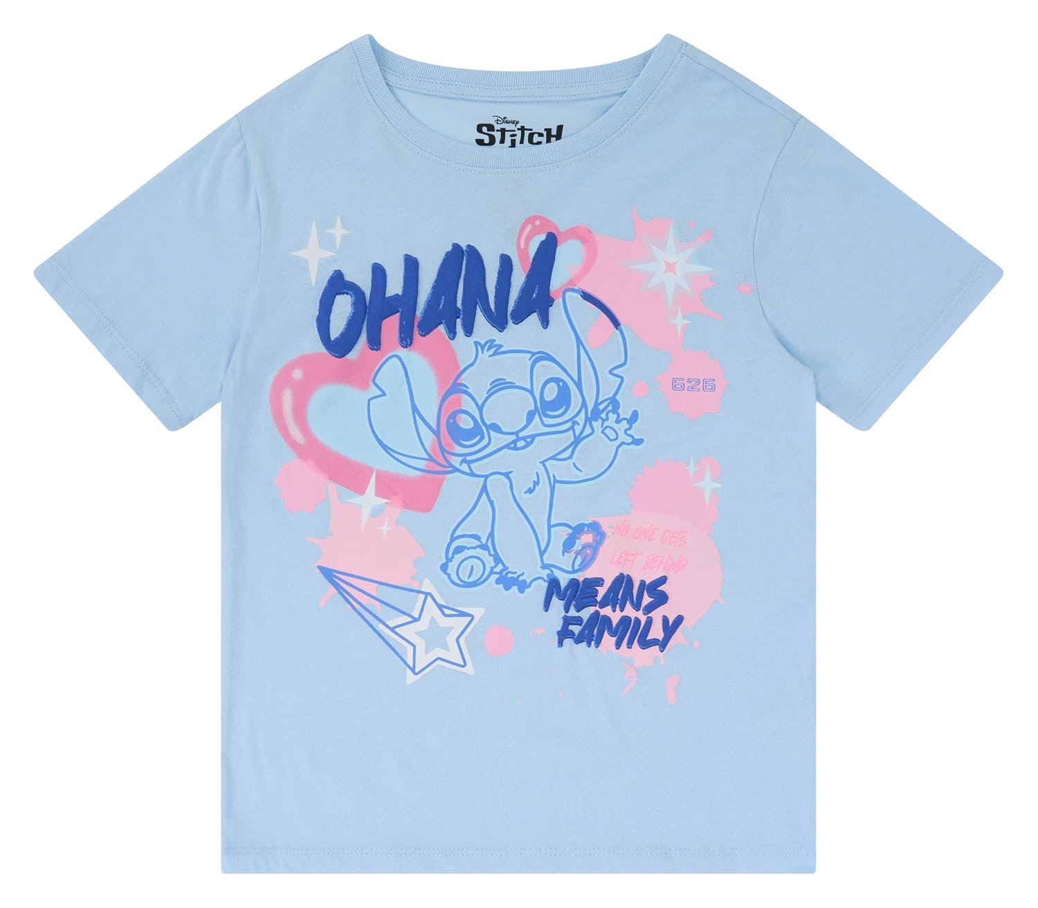 Disney Lilo & Stitch Girls Shirt & Pants Outfit Set, Sizes 4-16