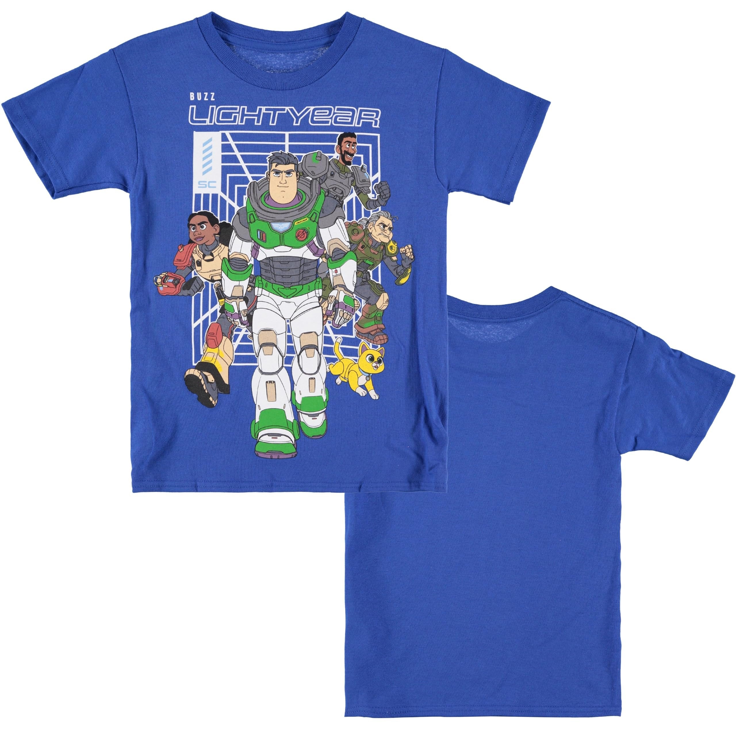 Disney Toy Story Boys Buzz Lightyear T-Shirt - Air Brushed Design Toy Story Boys T-Shirt
