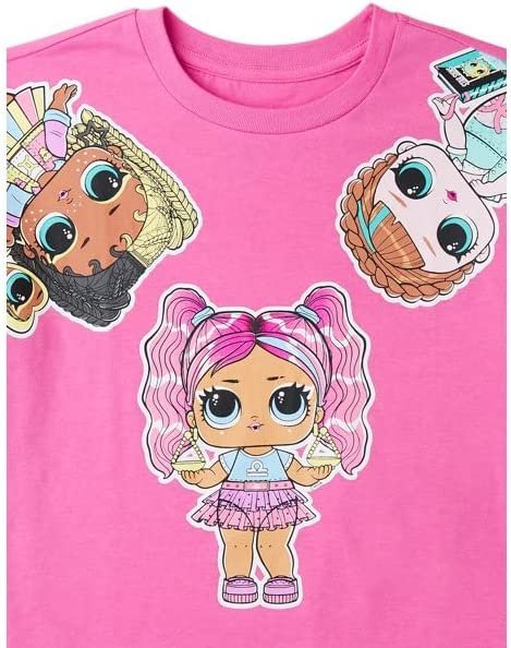 L.O.L. Surprise! T-Shirt and Biker Shorts- Sizes 4-16