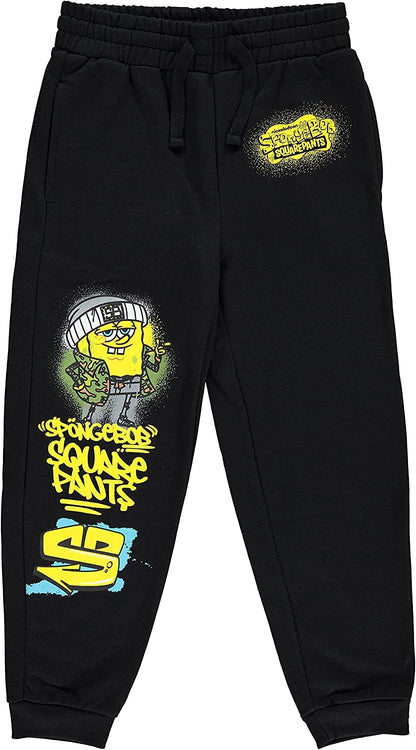 SpongeBob SquarePants Boys Jogger Sweatpants - Sizes 4-20