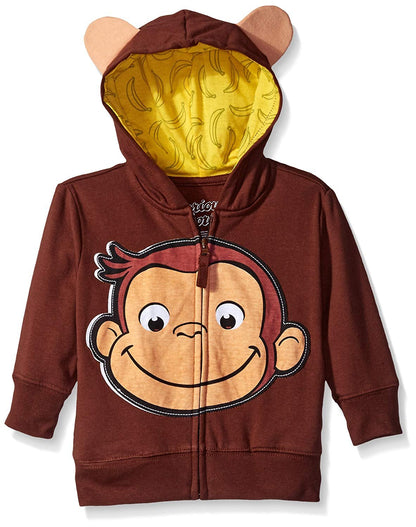 Curious George Boys' Character Hoodie