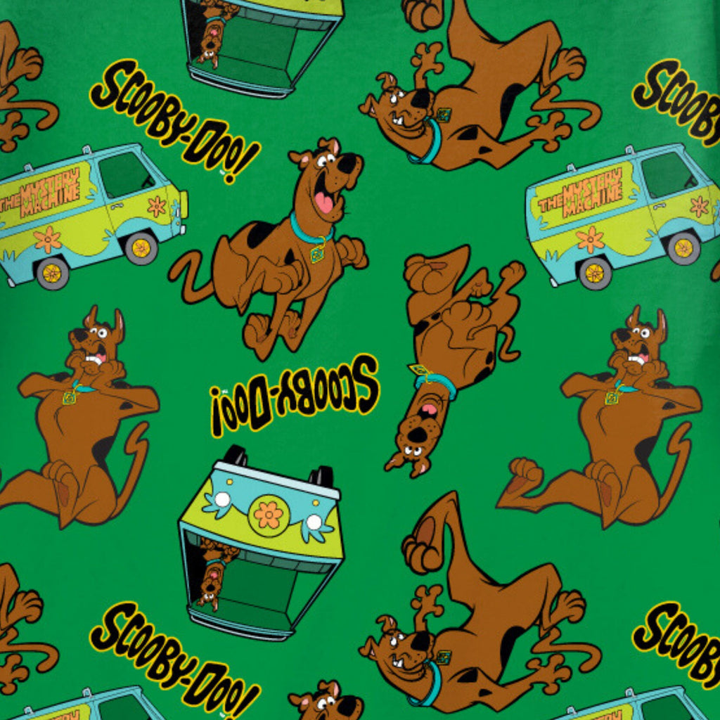 Scooby-Doo Boys T-Shirt - Graphic Design Split T-Shirt and All Over Print Boys Sizes 4-20