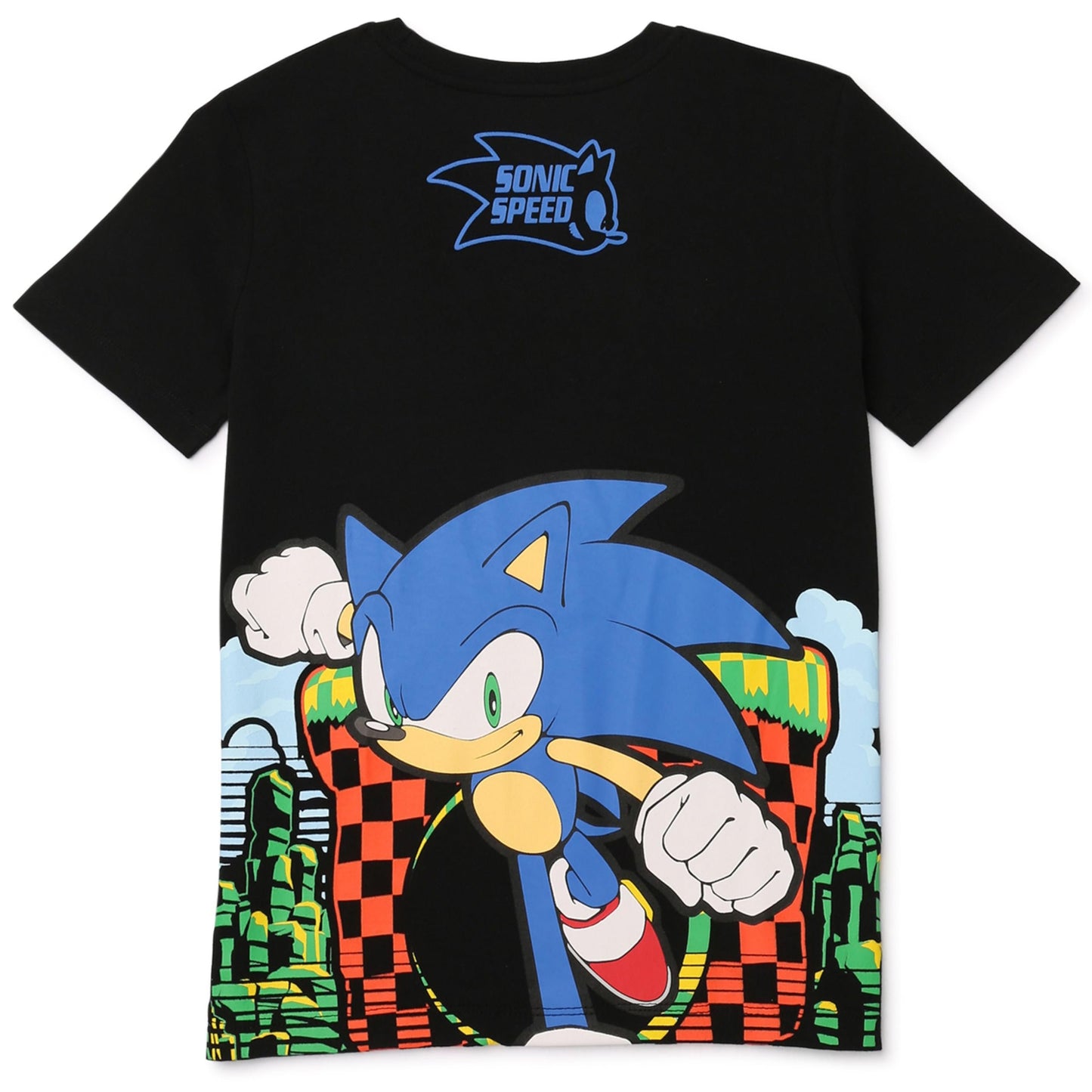 Boys Sonic The Hedgehog Short Sleeve Graphic T-Shirts- Sizes 4-20