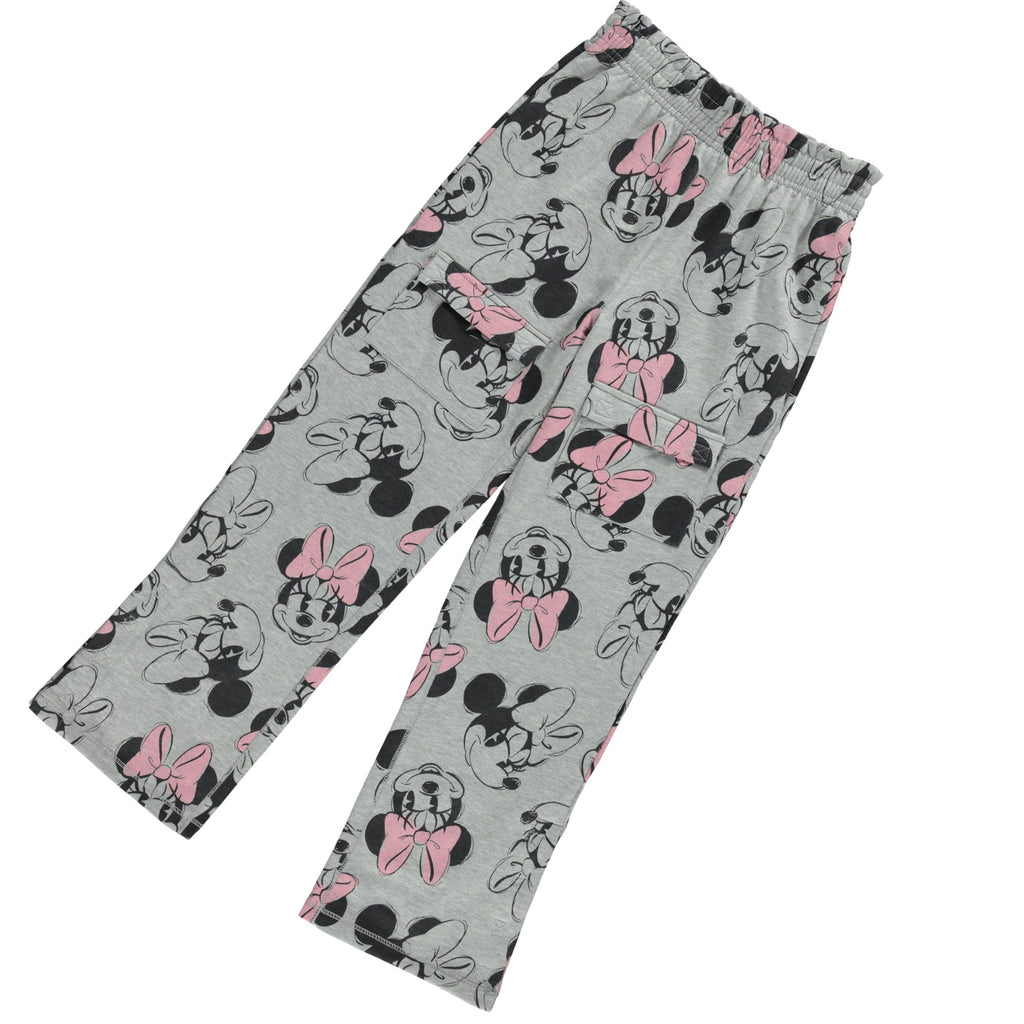 Disney Girls Minnie Mouse Adaptive Cargo Sweatpants, Little and Big Girls Sizes 4-16
