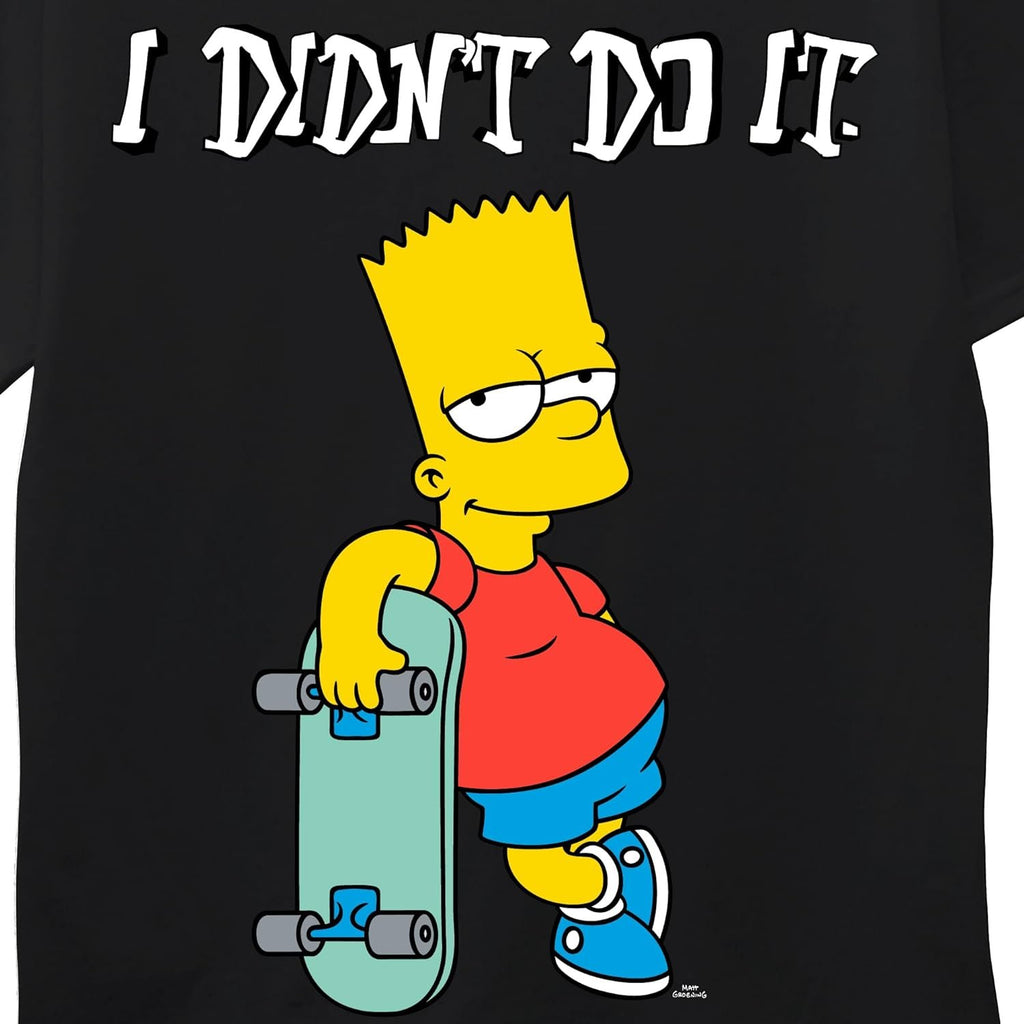 The Simpsons Big Bart Skateboard T Boys 4-20 Shirt