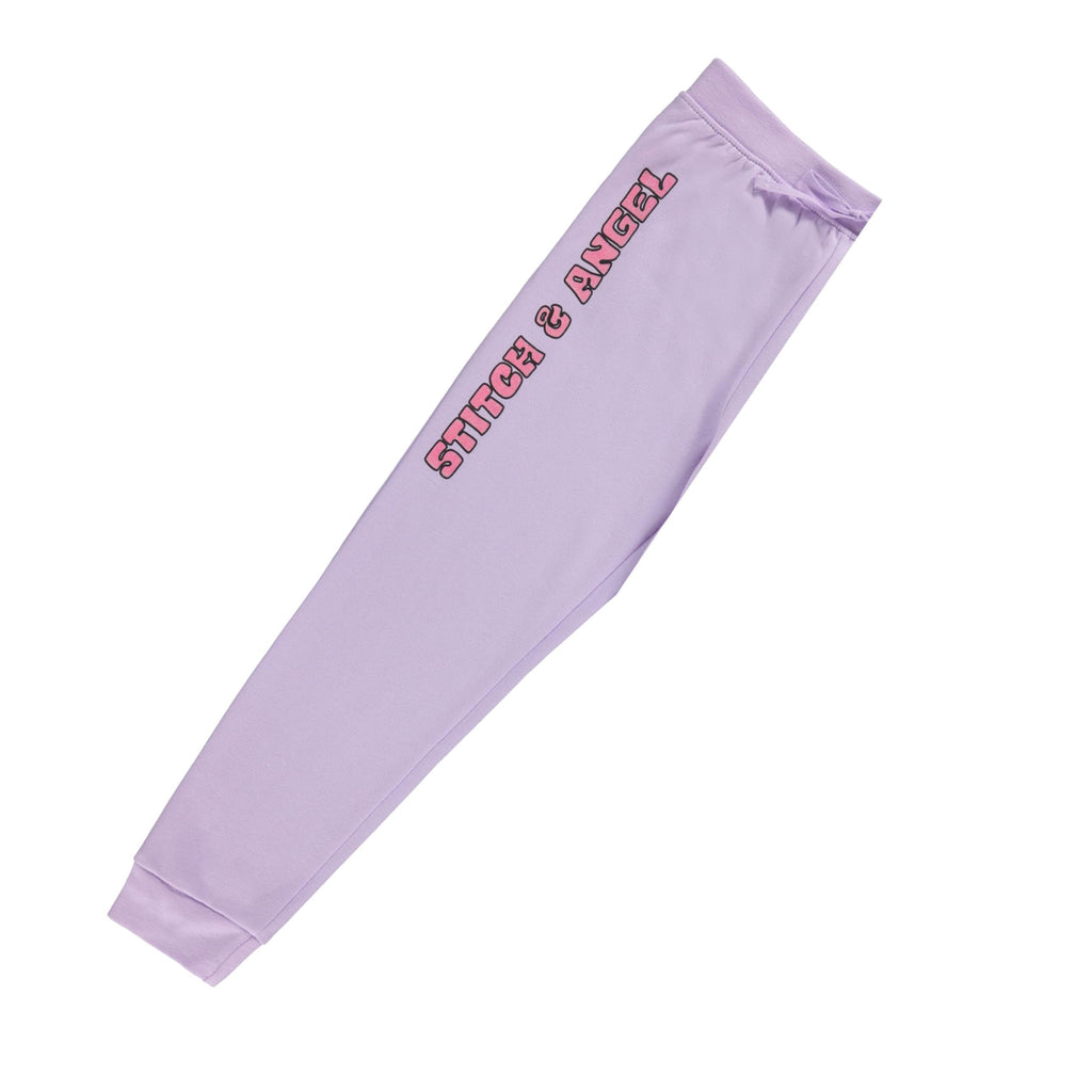 Disney Girls Lilo and Stitch Jogger Sweatpants with Minnie Mouse & Disney Princesses, Little and Big Girls Sizes 4-16