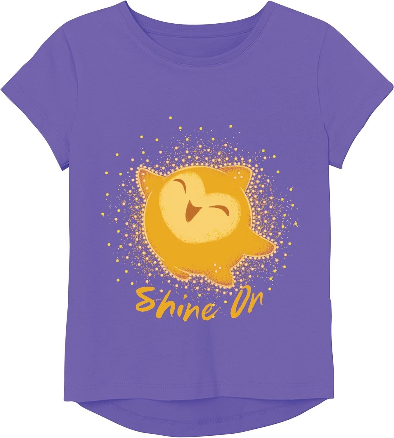 Disney Girls Wish Movie Asha Star & Valentino Short Sleeve T-Shirt - Sizes 2-16