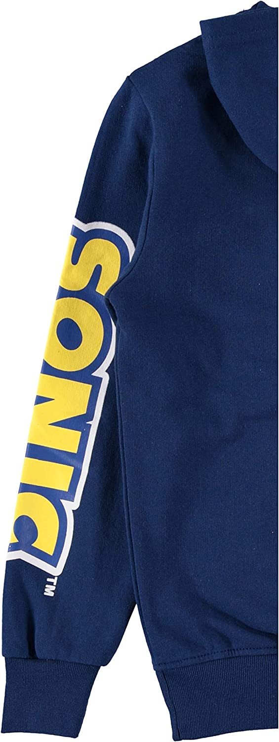 Freeze Boys' Sonic & Tails Hoodie - Navy, Sizes 4-20, Sonic the Hedgehog Pullover