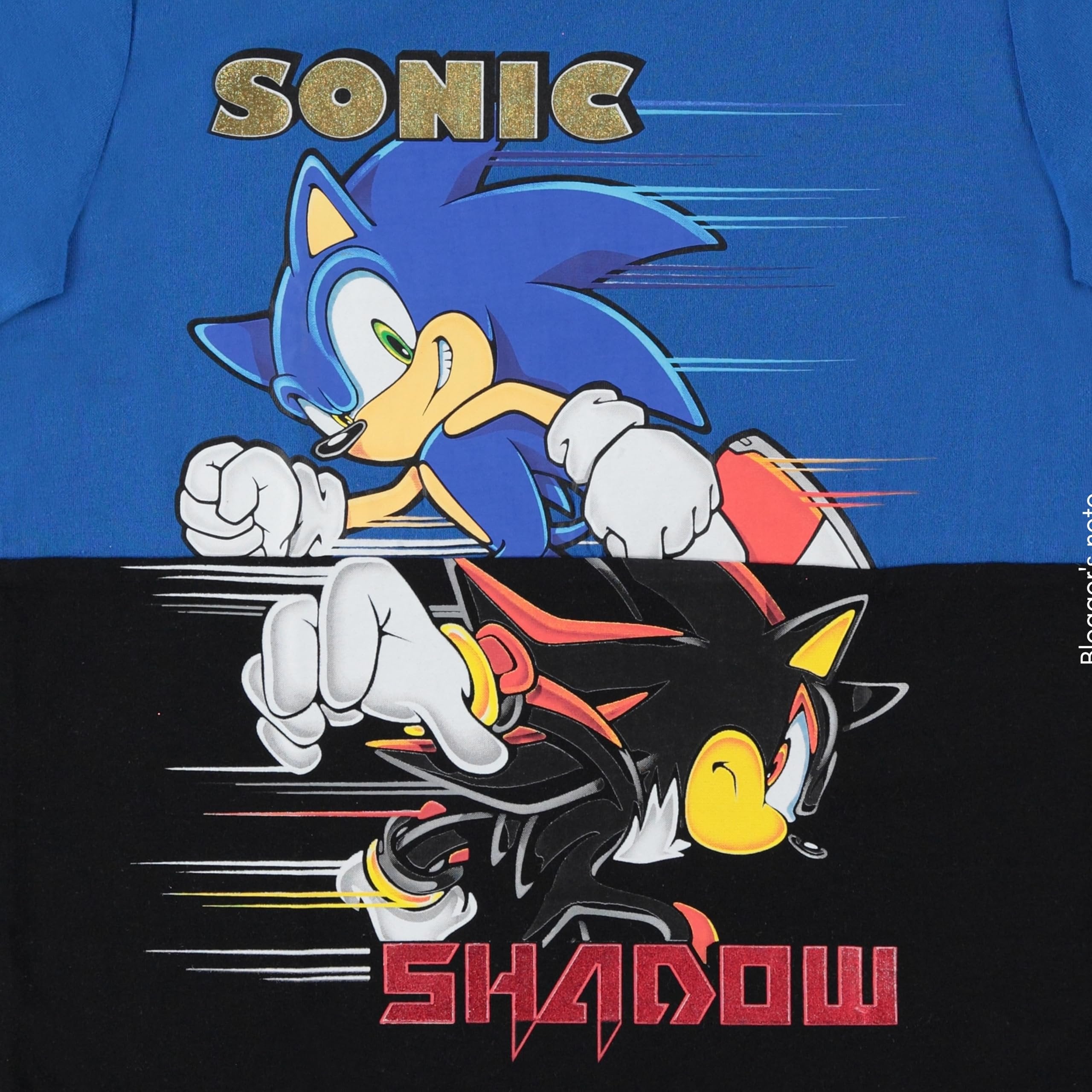 Boys Sonic the Hedgehog T-Shirt Sega Graphic Short Sleeve Crewneck Tee Little Big Boys