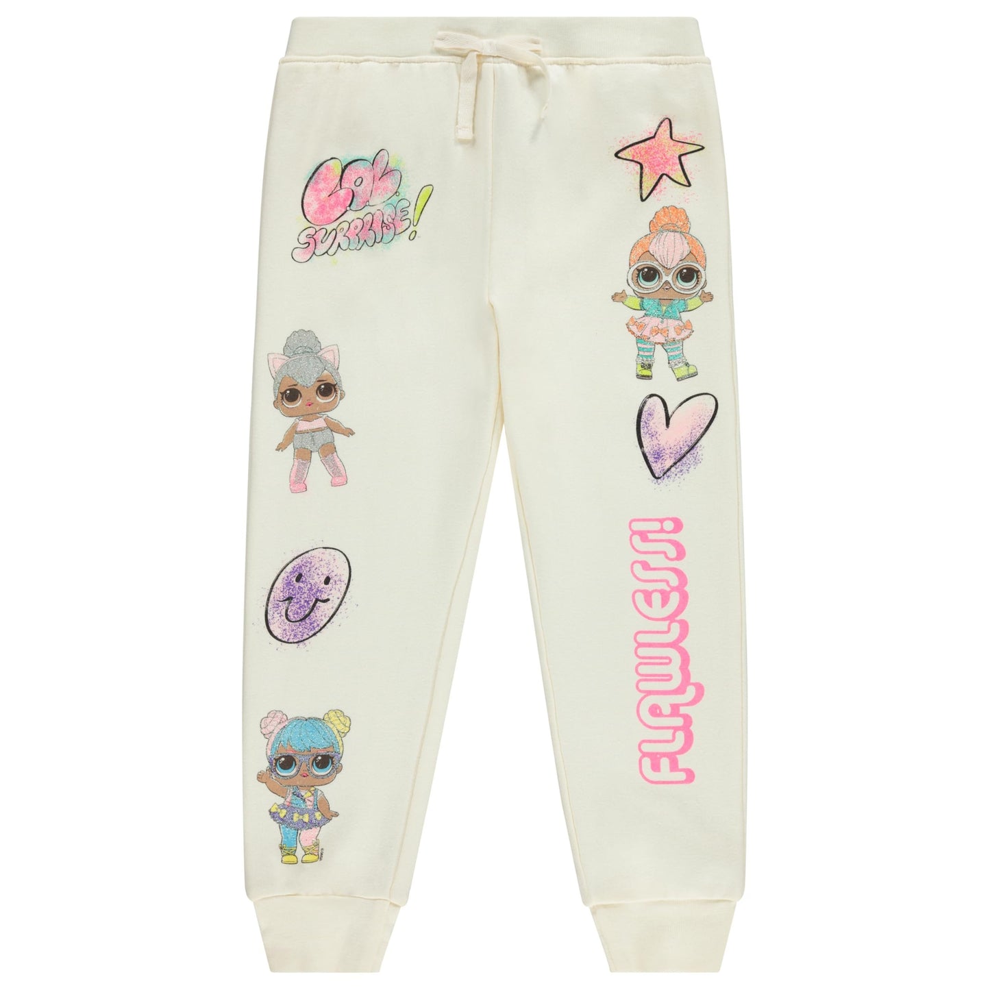 L.O.L. Surprise! Girls Pullover Hoodie and Jogger Clothing Set - Sizes 4-16