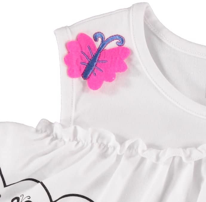 DISNEY Girls Lavender Tutu Flower Dress - Encanto Inspired Isabela Costume Dress Lilac- Sizes XS-XL