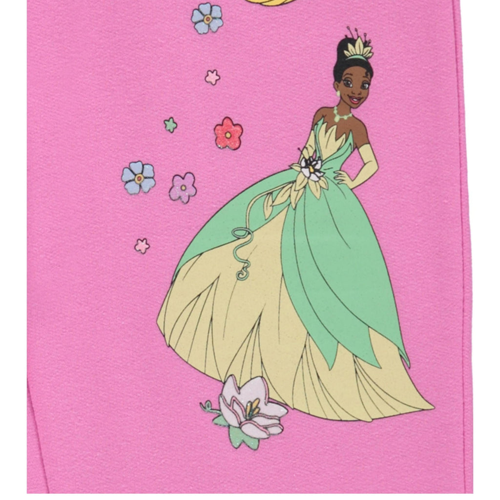 Disney Girls Lilo and Stitch Jogger Sweatpants with Minnie Mouse & Disney Princesses, Little and Big Girls Sizes 4-16