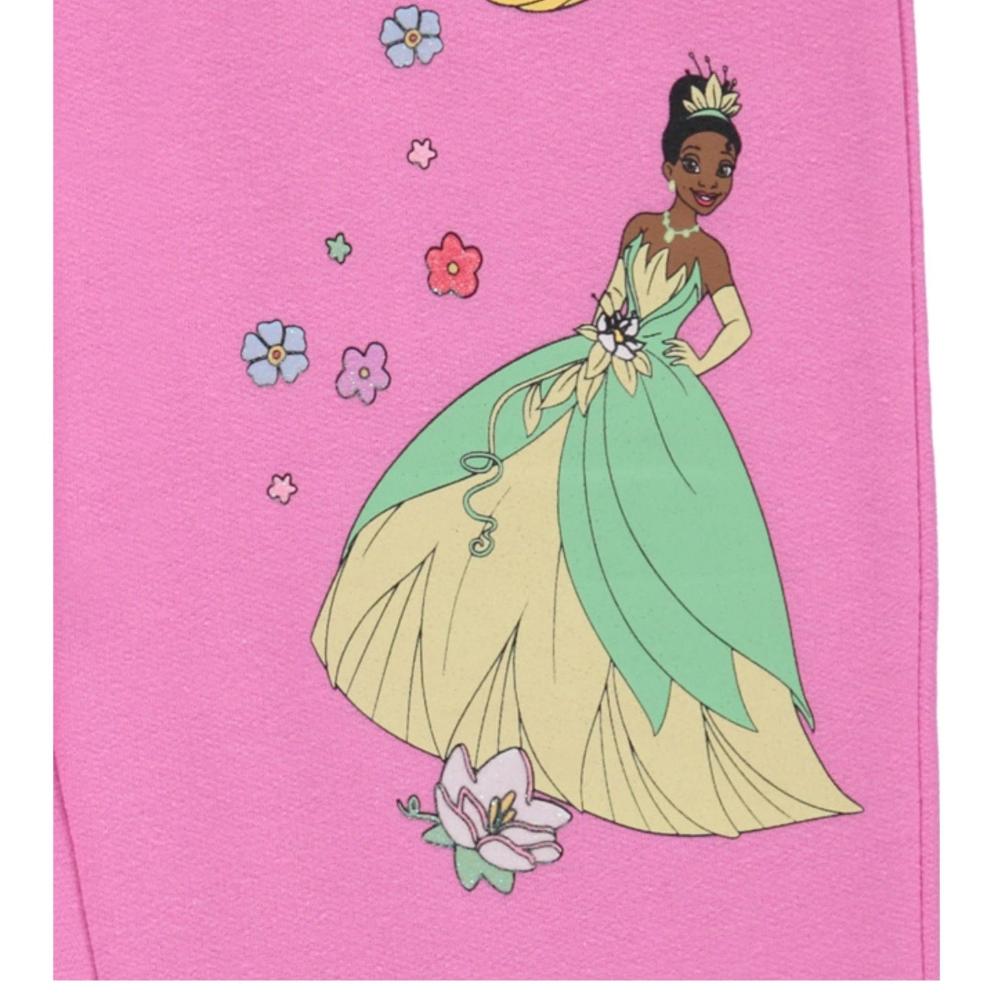 Disney Girls Lilo and Stitch Jogger Sweatpants with Minnie Mouse & Disney Princesses, Little and Big Girls Sizes 4-16