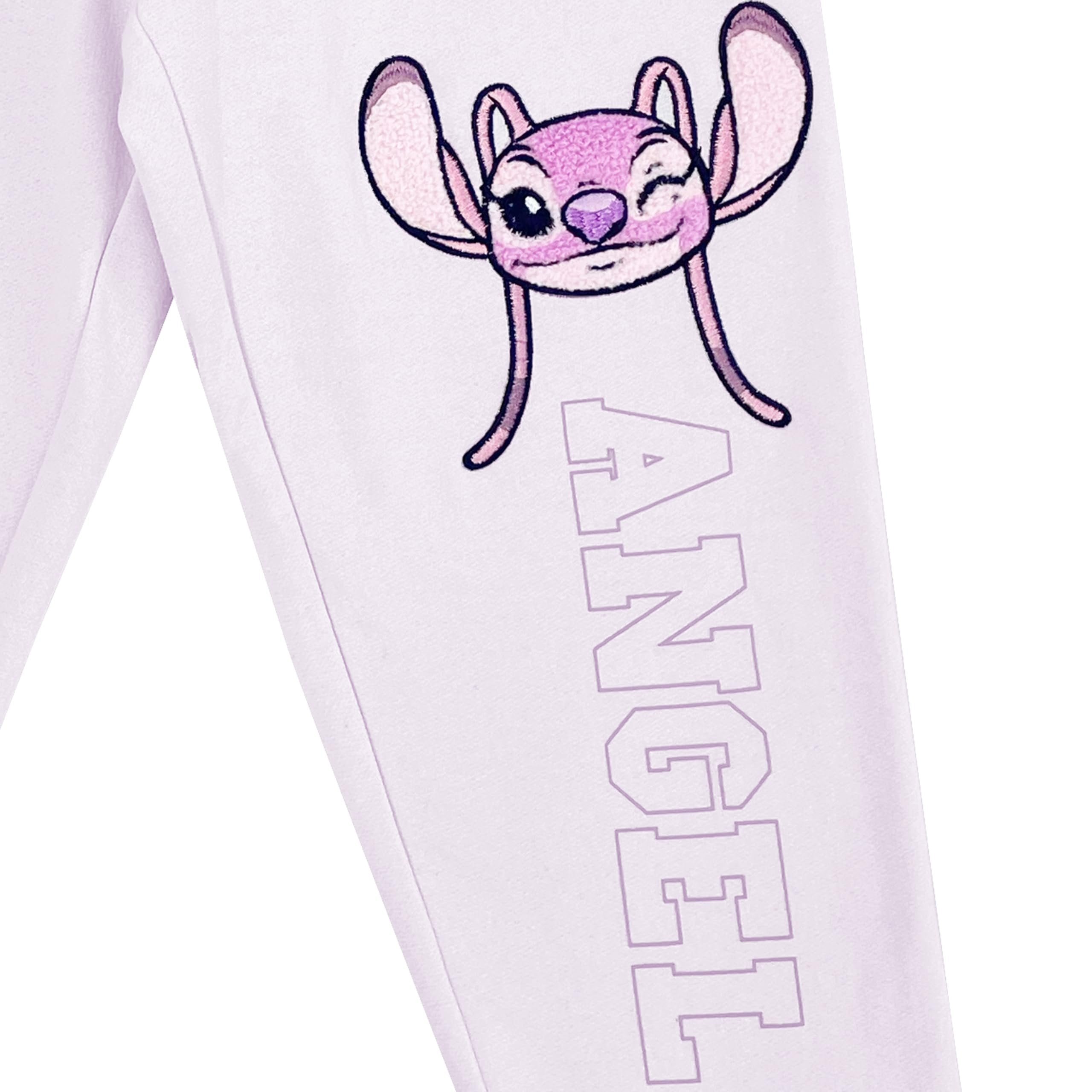 Disney Lilo & Stitch Clothing Set, Sweatshirt Hoodie and Jogger, 2-Piece Outfit Set - Girls Sizes 4-16 Mint