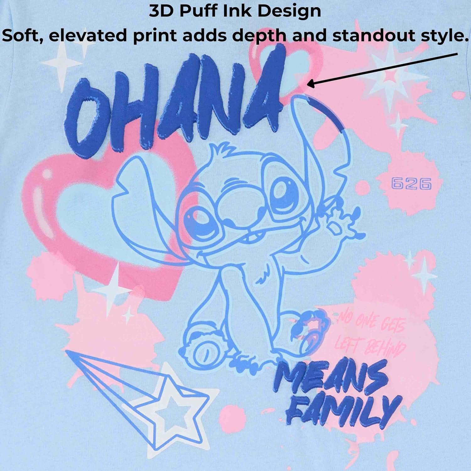 Disney Lilo & Stitch Girls Shirt & Pants Outfit Set, Sizes 4-16