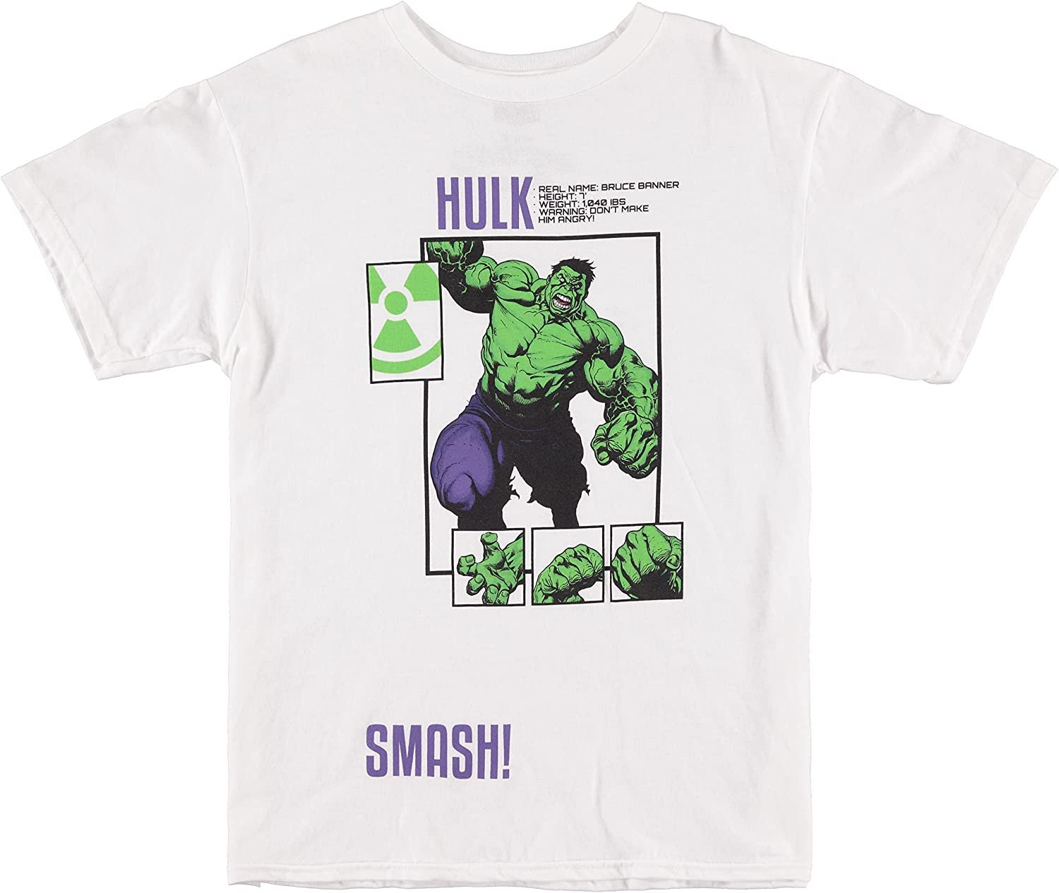 Marvel Boys Avengers The Incredible Hulk Short Sleeve T-Shirt
