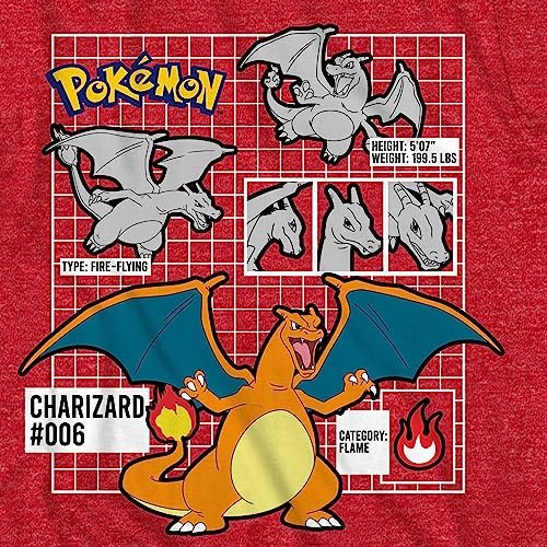 Pokemon Pikachu Big Boys Short Sleeve T-Shirt - Pikachu Lightning Energy Bounce