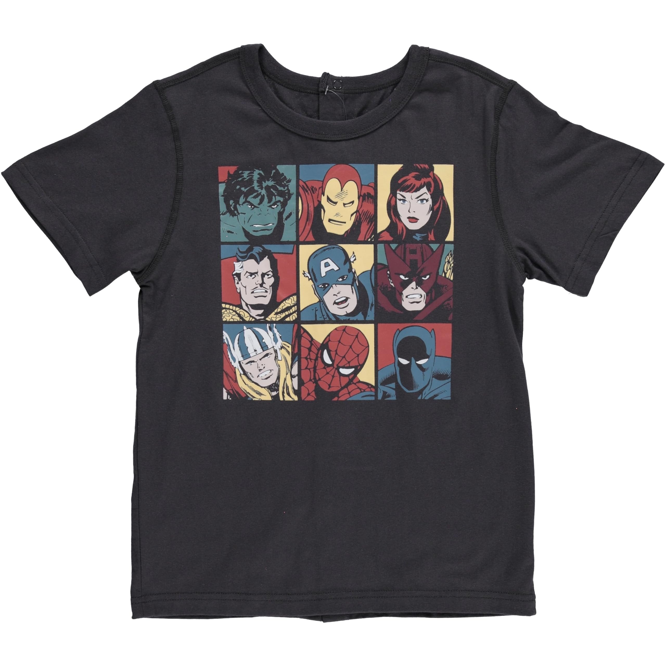Marvel Boys Comic Avengers Adaptive T-Shirt & Cargo Sweatpants Set, Super Heros Clothing Little and Big Boys Sizes