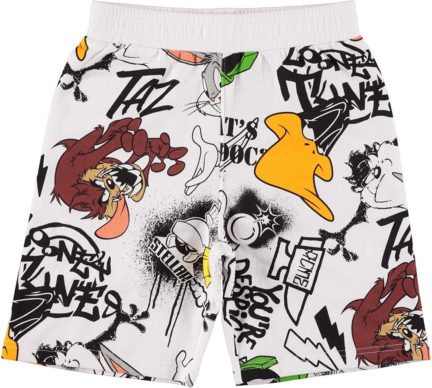 LOONEY TUNES Boys Shorts and T-Shirt Clothing Set - Fun and Colorful 2-Piece Outfit Set - Boys Sizes 4-16