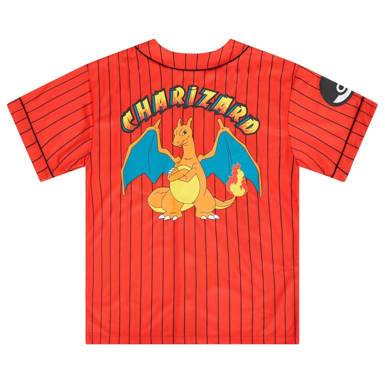 Pokemon Boys Baseball Jersey and Shorts Set, 2 Piece Outfit