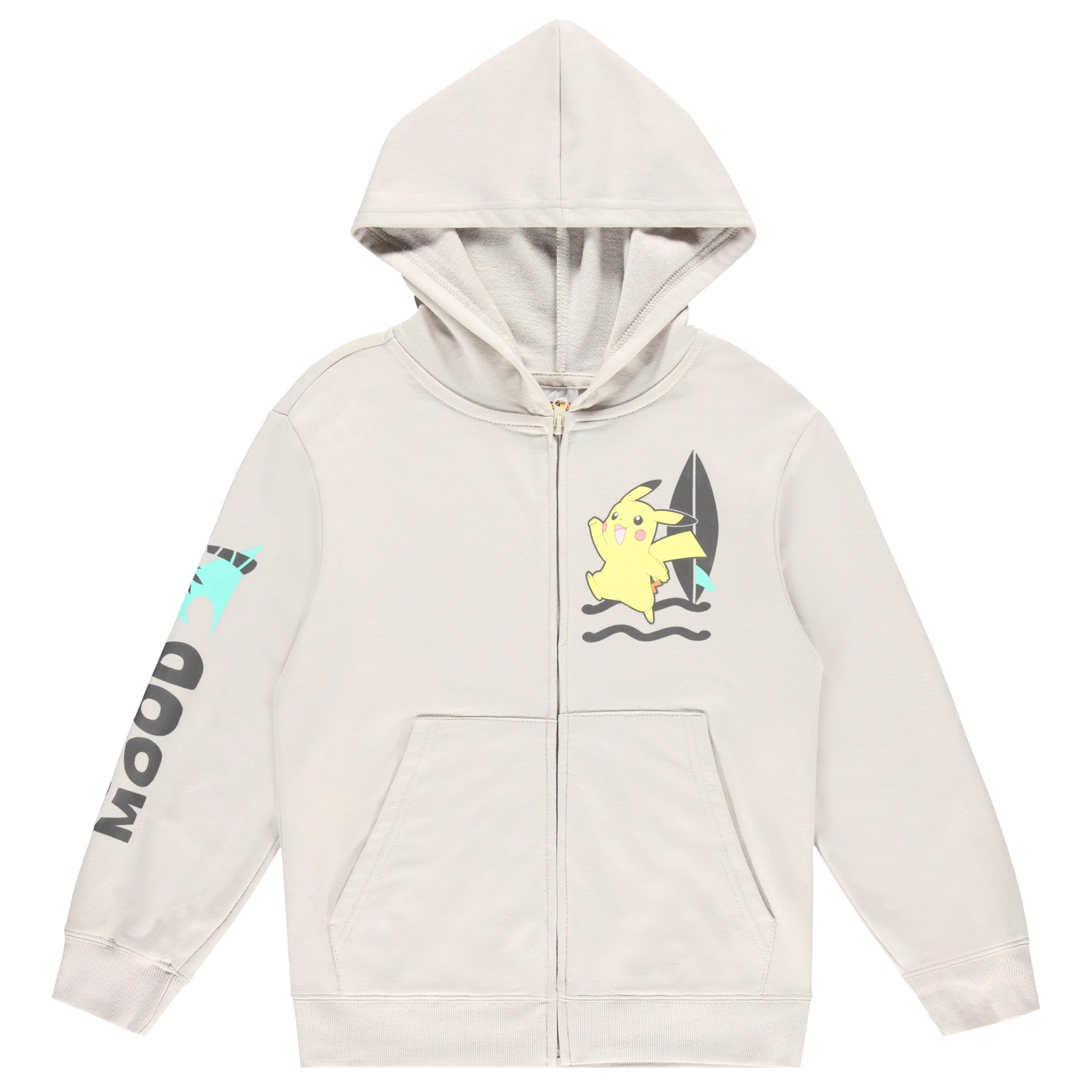 Pokemon Boys Lightweight Hoodie and Shorts Set – Pikachu Kids 2 Piece Outfit - Sizes XS-M
