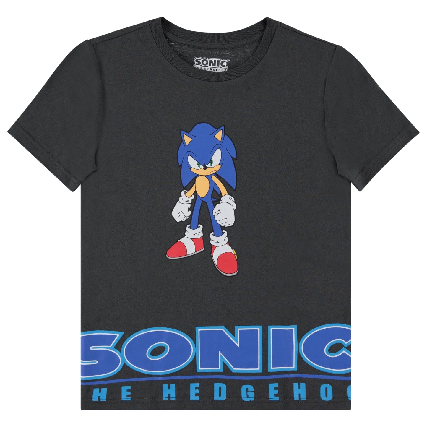 Boys Sonic The Hedgehog Short Sleeve Graphic T-Shirts- Sizes 4-20