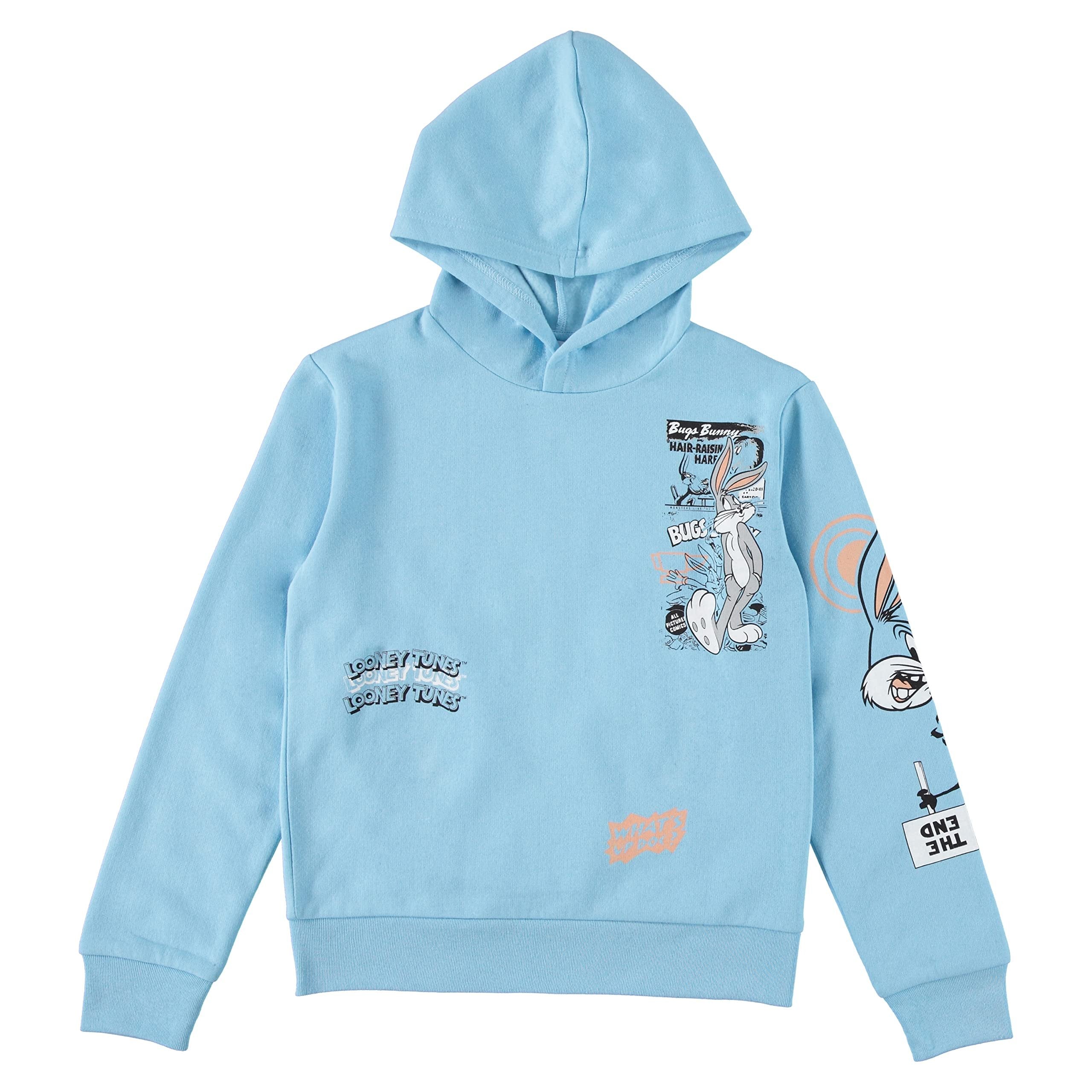 LOONEY TUNES Boys Hoodie and Jogger Pants 2-Piece Outfit Set- Boys Sizes 4-16