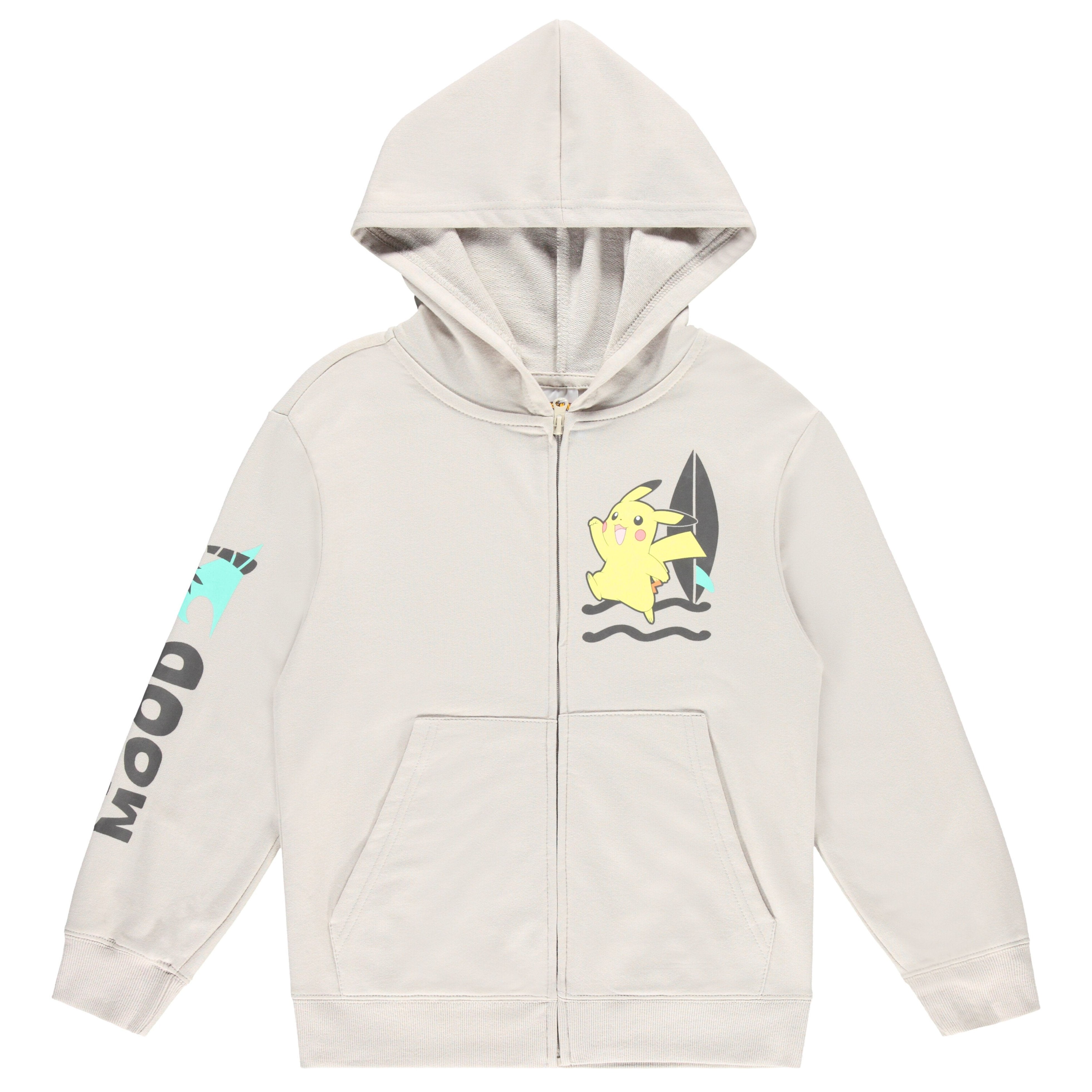 Pokemon Boys Pikachu Zip-Up Fleece Hoodie- Pokemon for Little and Big Boys Sizes XS-XL