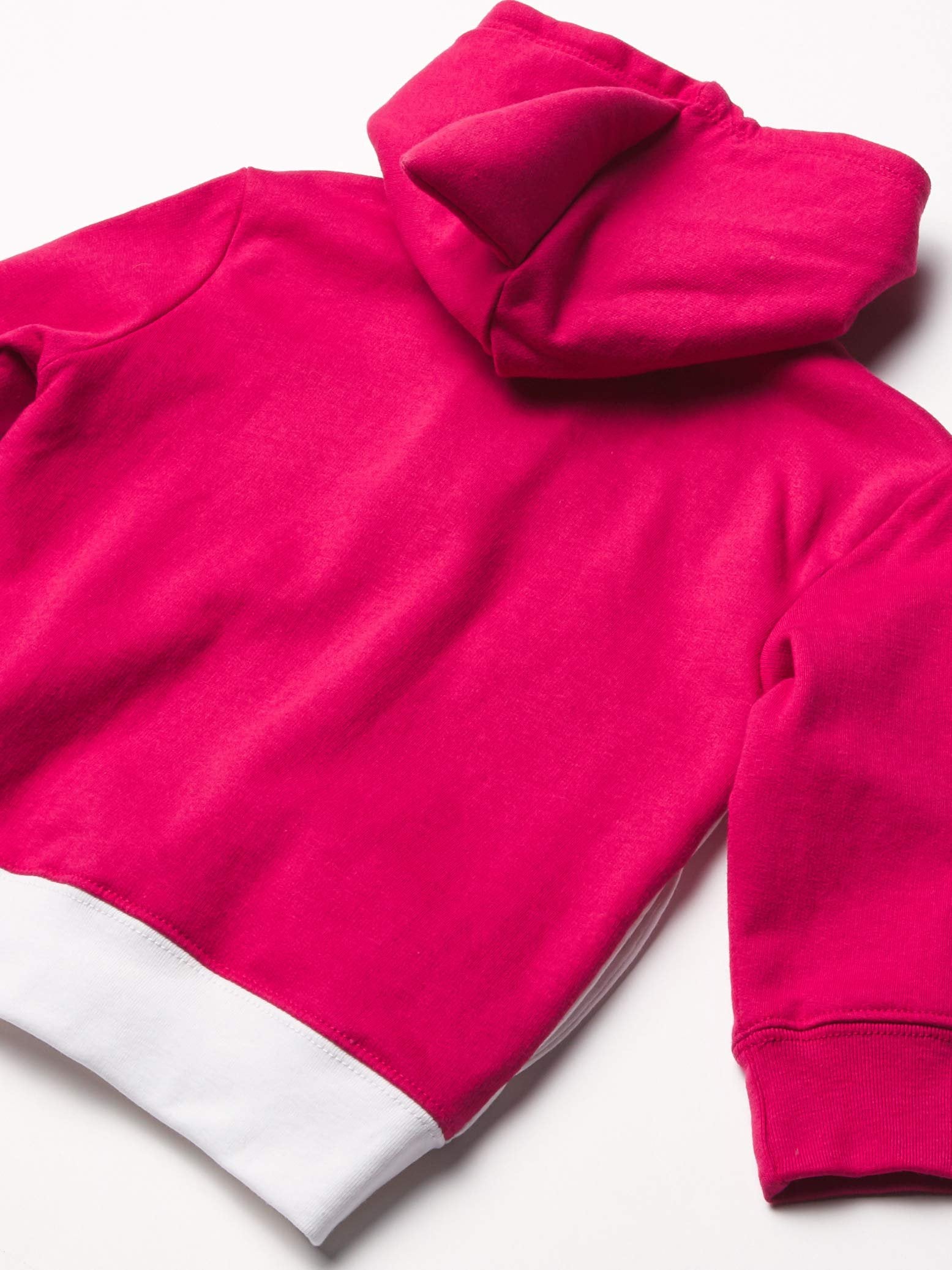 Pinkfong Girls Baby Zip Up Big Face Hoodie-Mommy Shark Pink Toddler Sizes 2T-5T