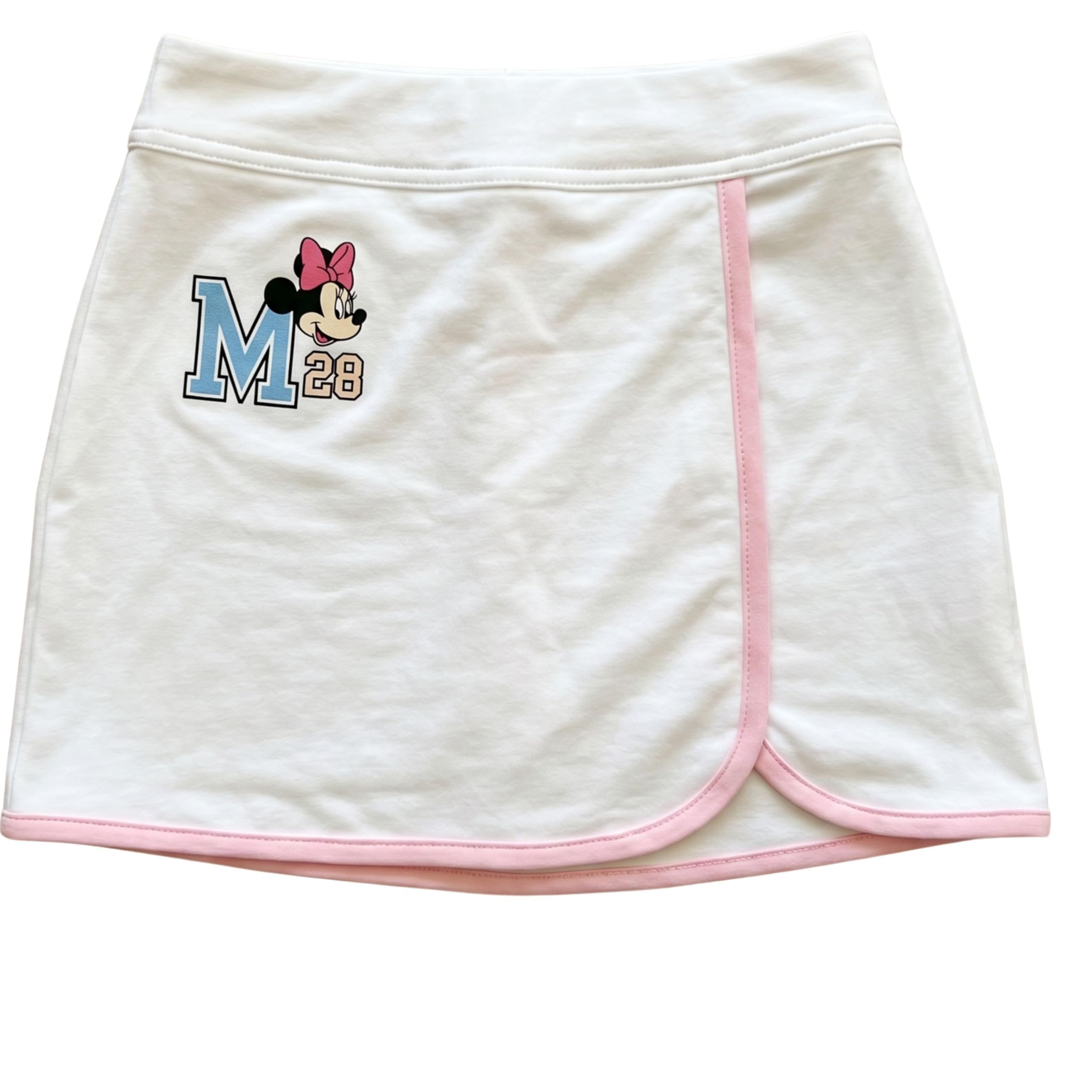 Disney Minnie Mouse Girls Polo Shirt and Skort Set, 2-Piece Outfit, Sizes 4-16