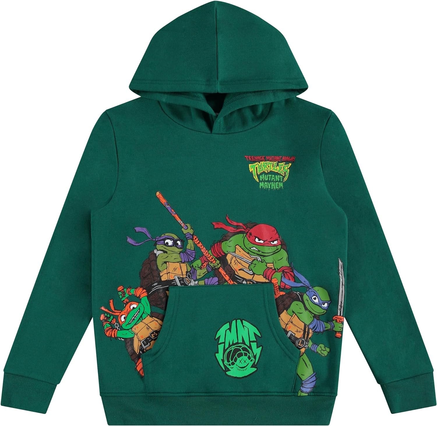 Teenage Mutant Ninja Turtles Pullover Hoodie and Jogger Sweatpants Set, Little and Big Boys Sizes 4-20