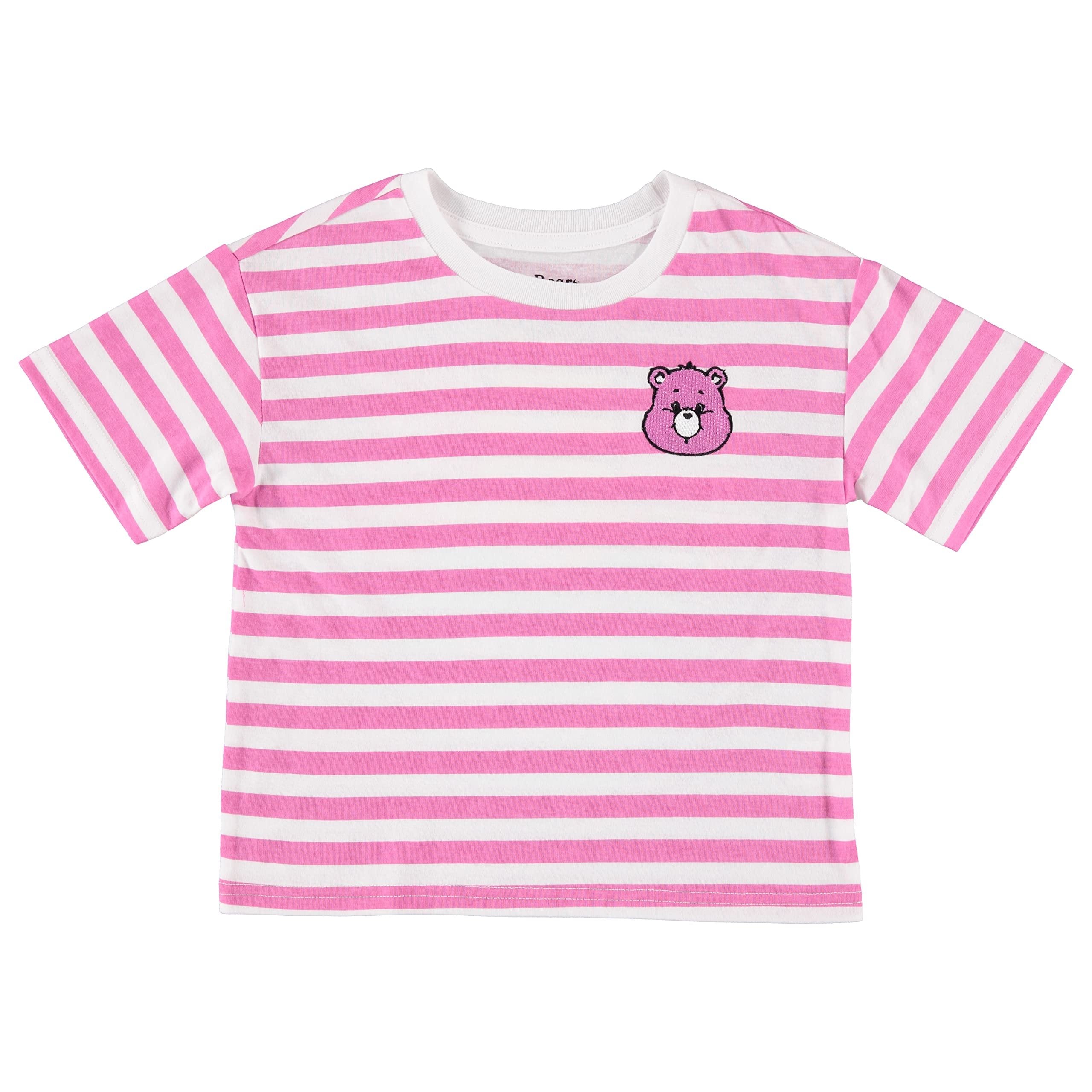 Care Bears Girls Short Sleeve Crewneck T-Shirt- Sizes 4-16