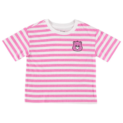 Care Bears Girls Short Sleeve Crewneck T-Shirt- Sizes 4-16