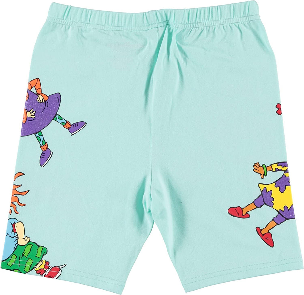 Nickelodeon Rugrats T-Shirt and Biker Shorts- Angelica, Tommy and Suzie T-Shirt Sizes 4-16