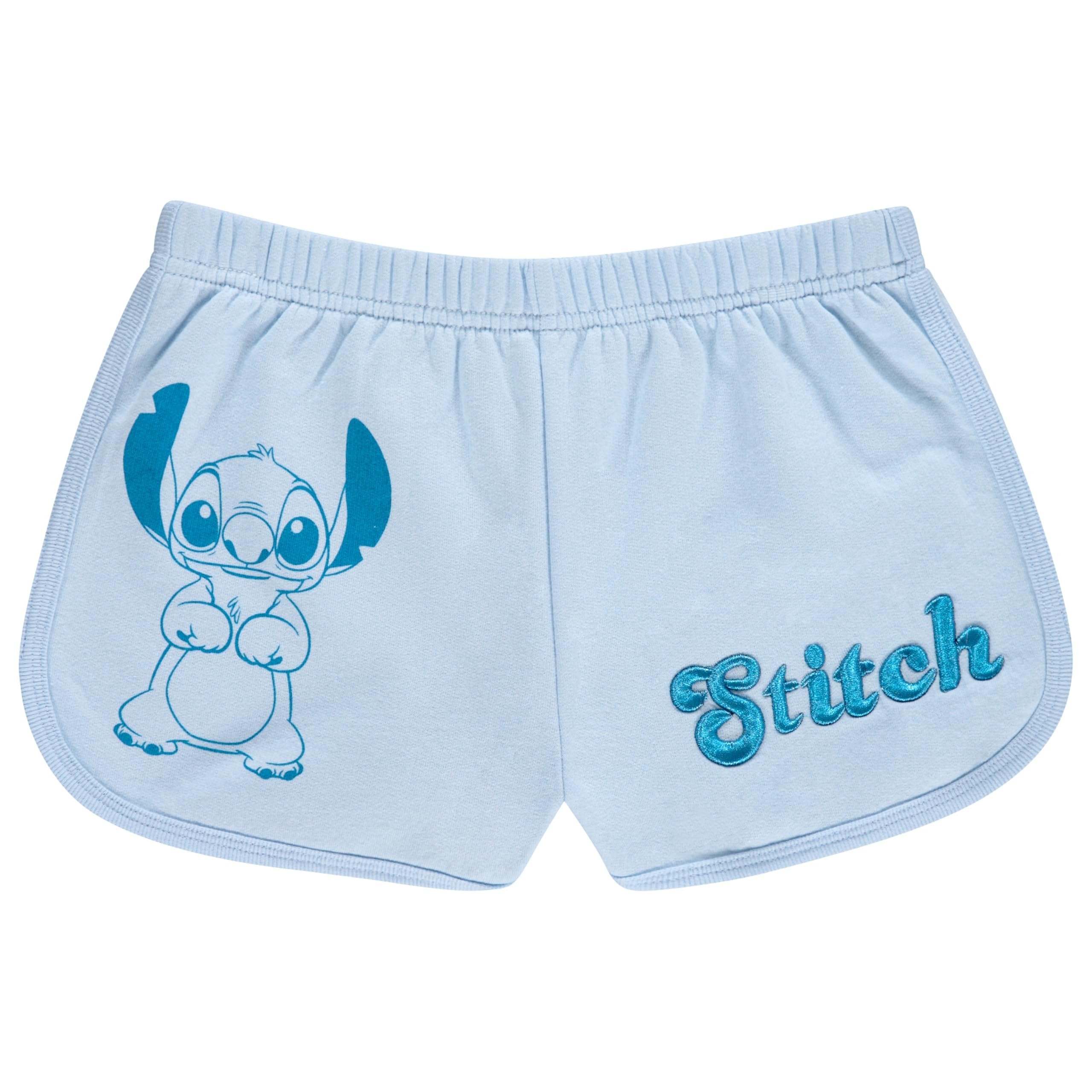 Disney Girls Lilo & Stitch Cosplay Hoodie Set - Stitch Costume Hoodie and Shorts Set -Little and Big Girl Sizes 4-16