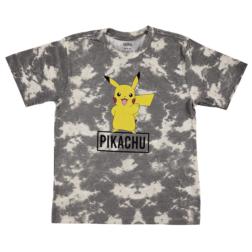 Pokemon Pikachu Big Boys Short Sleeve T-Shirt - Pikachu Lightning Energy Bounce